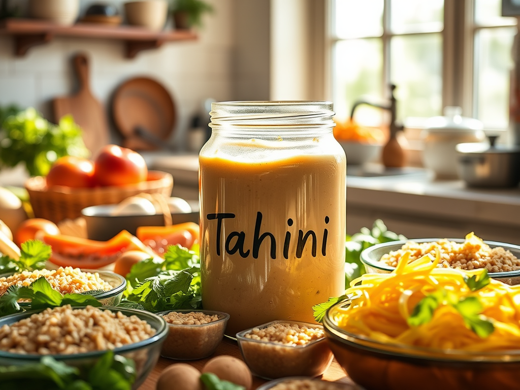 Meal Plan Mayhem: Recipes, Reminders, and a Big Jar of&nbsp;Tahini
